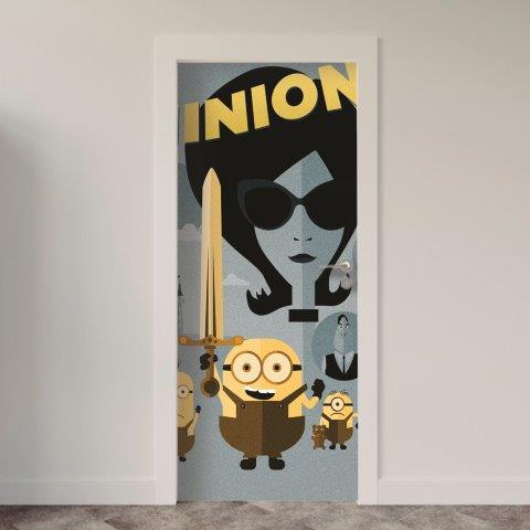 Adesivo de Porta Desenhos & Animações