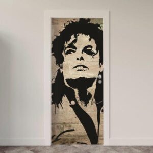 101-6.jpg Adesivo de Porta Michael Jackson