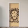 Adesivo de Porta Animais Arte