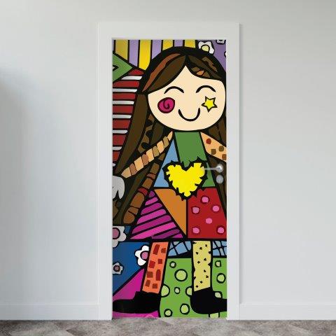 Adesivo de Porta Arte & Grafite
