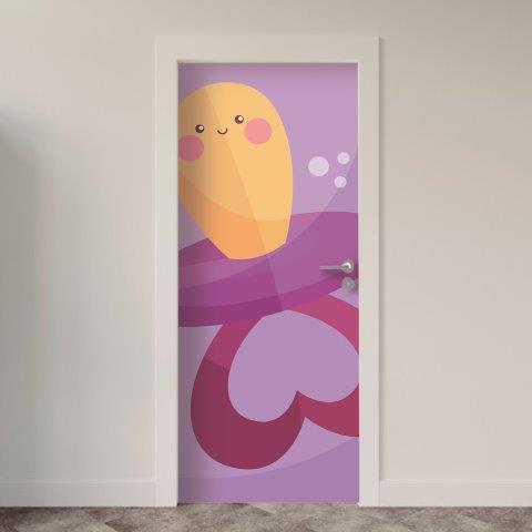 Adesivo de Porta Infantil & Baby