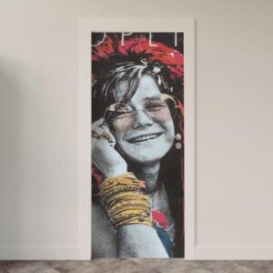 103-6.jpg Adesivo de Porta Música Janis Joplin