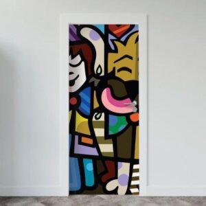 Adesivo de Porta Arte & Grafite