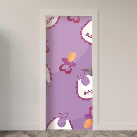 Adesivo de Porta Infantil & Baby