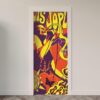 Adesivo de Porta Música Janis Joplin