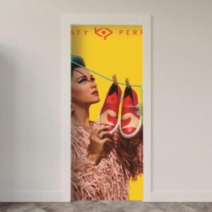 Adesivo de Porta Música Kate Perry