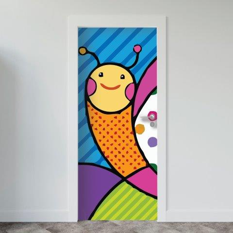 Adesivo de Porta Arte & Grafite