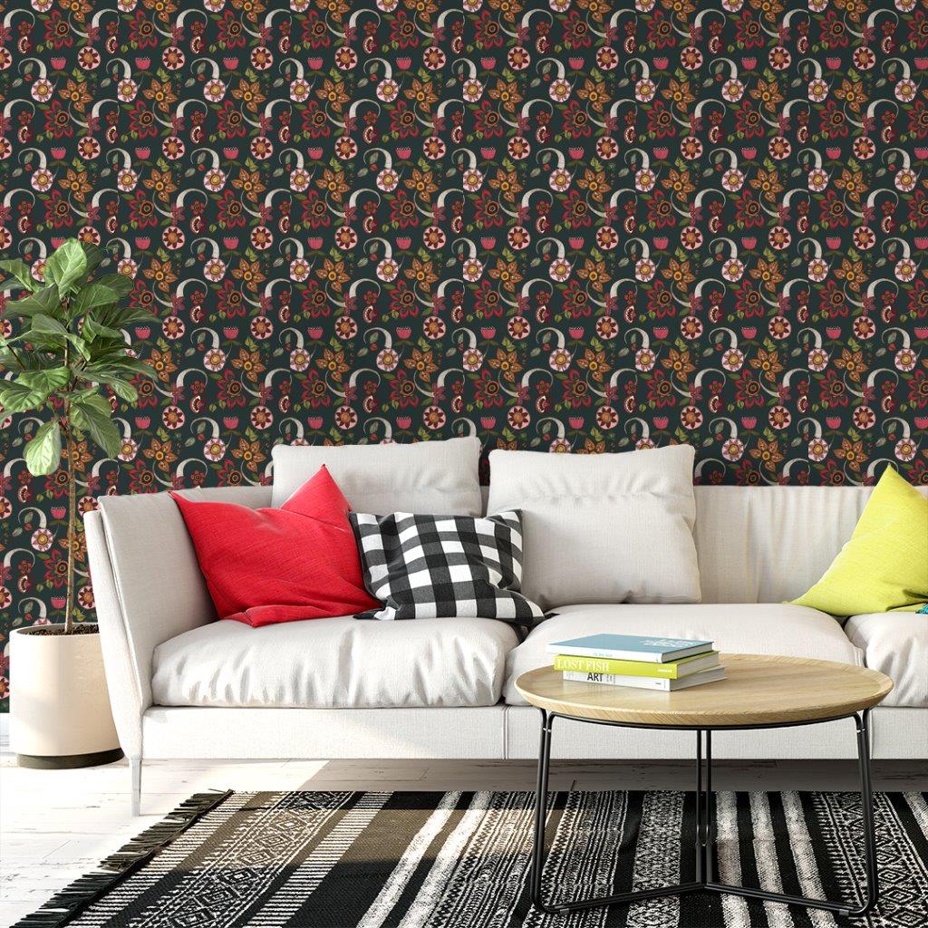 Papel de Parede Floral