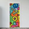 110-1.jpg Adesivo de Porta Arte & Grafite