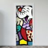 111-1.jpg Adesivo de Porta Arte & Grafite
