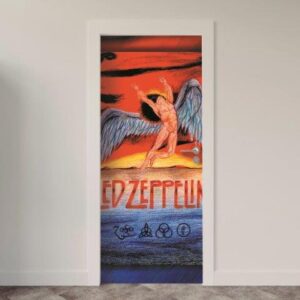 Adesivo de Porta Música Led Zeppelin