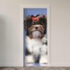 114.jpg Adesivo de Porta Cachorro