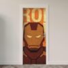 114-3.jpg Adesivo de Porta Comic Heróis Marvel DC
