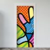 115-1.jpg Adesivo de Porta Arte & Grafite