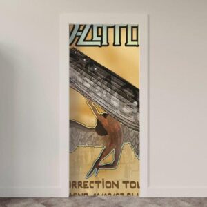 Adesivo de Porta Música Led Zeppelin