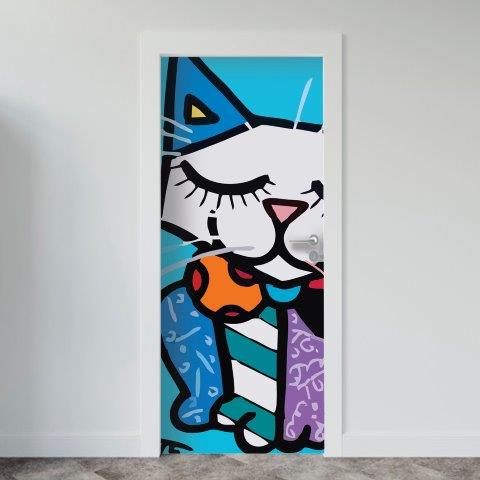 116-1.jpg Adesivo de Porta Arte & Grafite
