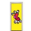 12-1.jpg Adesivo de Porta Arte Pop