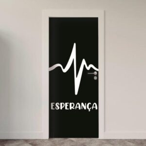 Adesivo de Porta Esperança