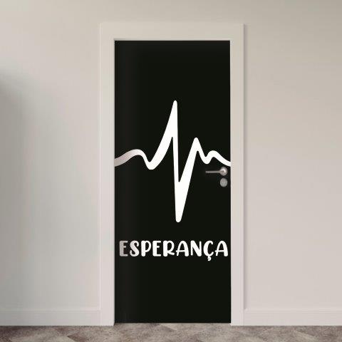 Adesivo de Porta Esperança