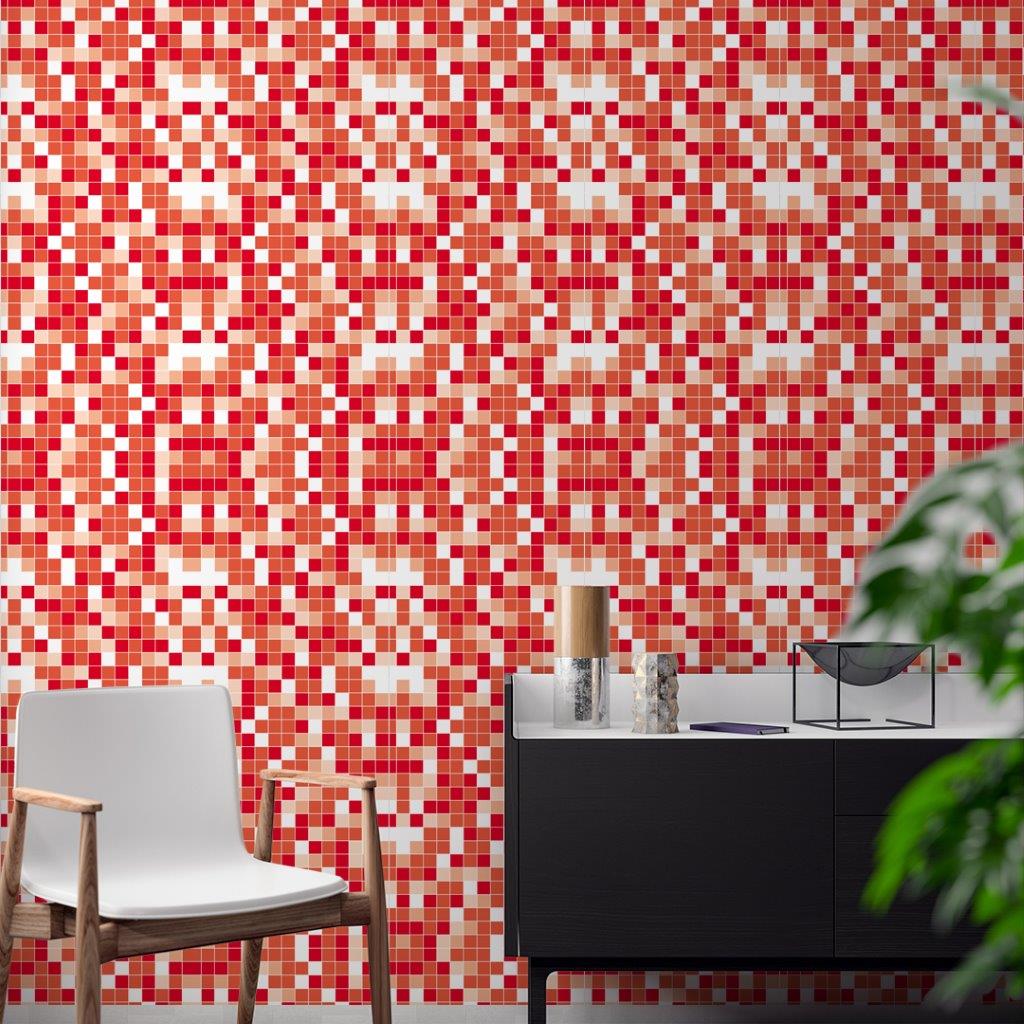 Papel de Parede Pastilhas