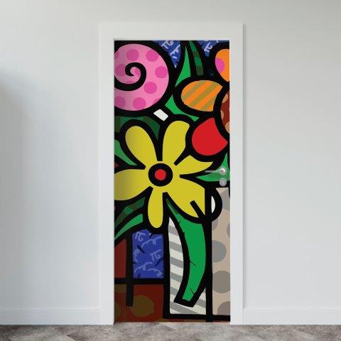 Adesivo de Porta Arte & Grafite
