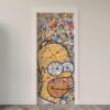 Adesivo de Porta Desenhos & Animações