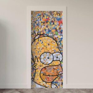 120-3.jpg Adesivo de Porta Desenhos & Animações