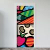 121-1.jpg Adesivo de Porta Arte & Grafite