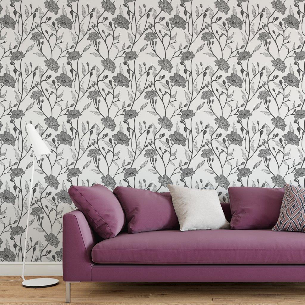 Papel de Parede Floral