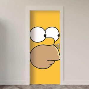 124-3.jpg Adesivo de Porta Desenhos & Animações