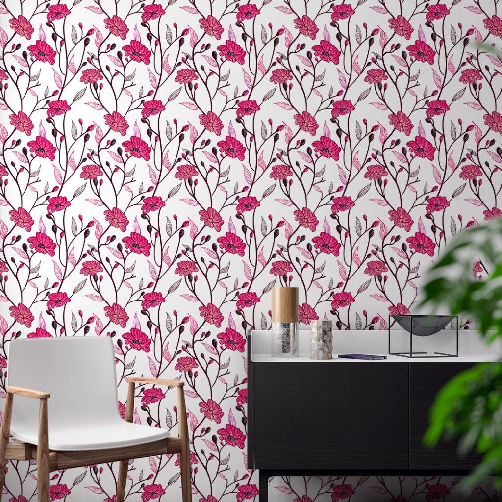 Papel de Parede Floral
