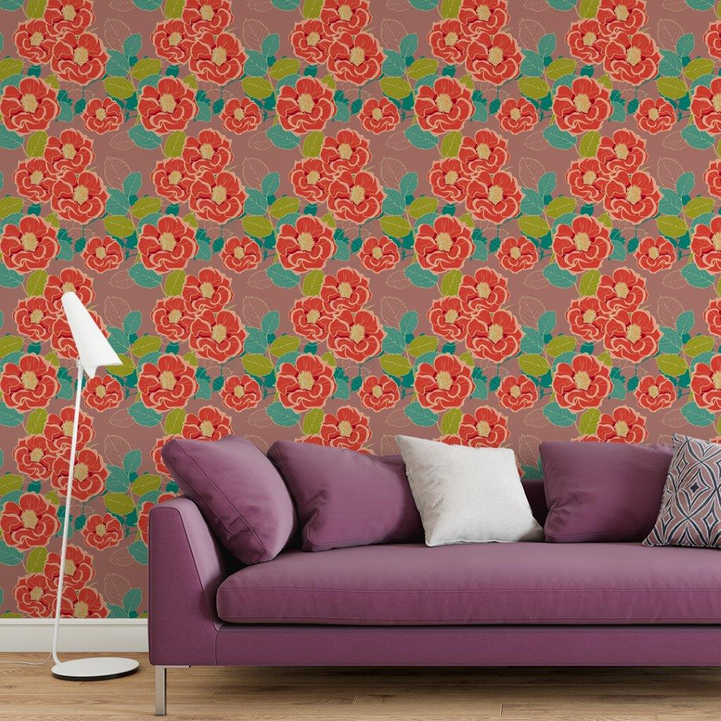 Papel de Parede Floral