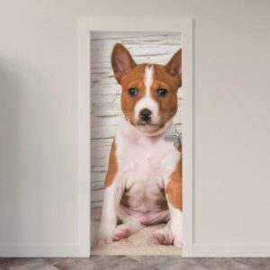 127.jpg Adesivo de Porta Cachorro