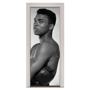 Adesivo de Porta Boxe Muhammad Ali