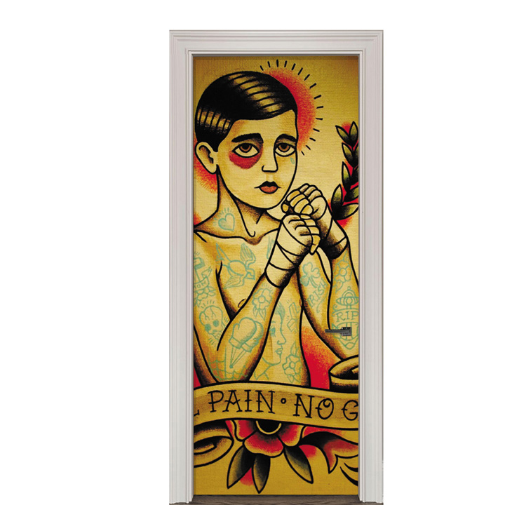 Adesivo de Porta Retrô