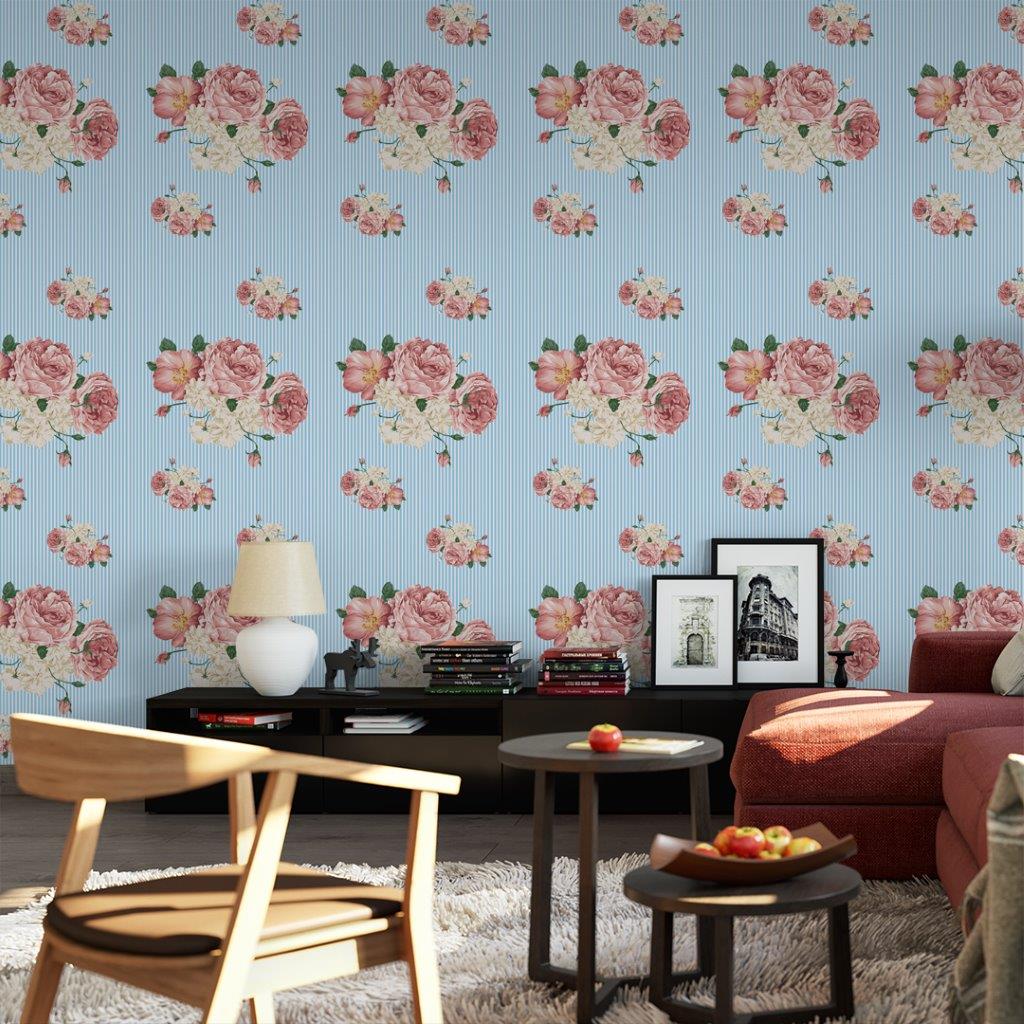 Papel de Parede Floral
