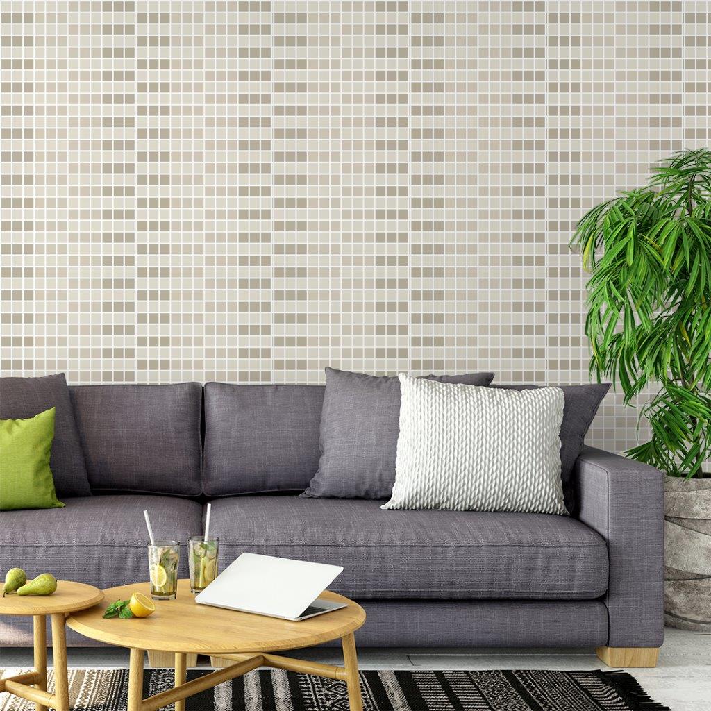 Papel de Parede Pastilhas