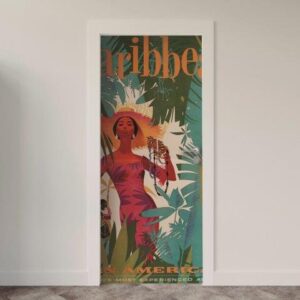 Adesivo de Porta Caribe
