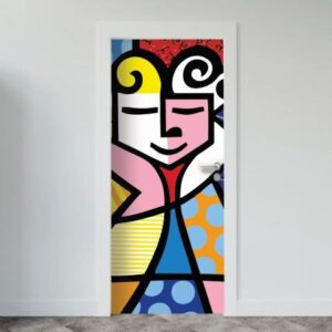 130-1.jpg Adesivo de Porta Arte & Grafite