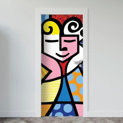 Adesivo de Porta Arte & Grafite