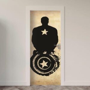 131-2.jpg Adesivo de Porta Comic Heróis Marvel DC