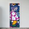 132-1.jpg Adesivo de Porta Arte & Grafite