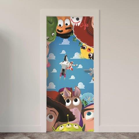 Adesivo de Porta Desenhos & Animações
