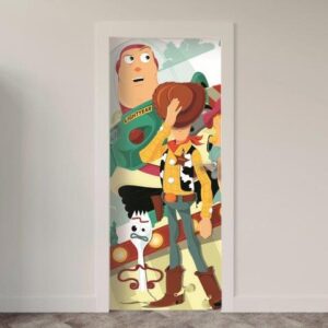 133-3.jpg Adesivo de Porta Desenhos & Animações