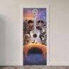 Adesivo de Porta Desenhos & Animações