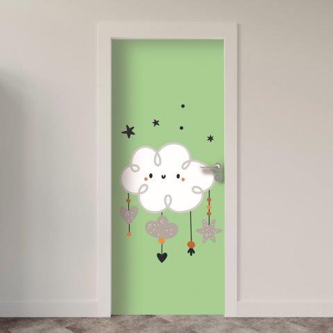 Adesivo de Porta Infantil & Baby