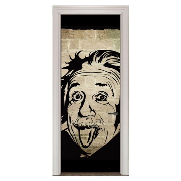 14-10.jpg Adesivo de Porta Albert Einstein