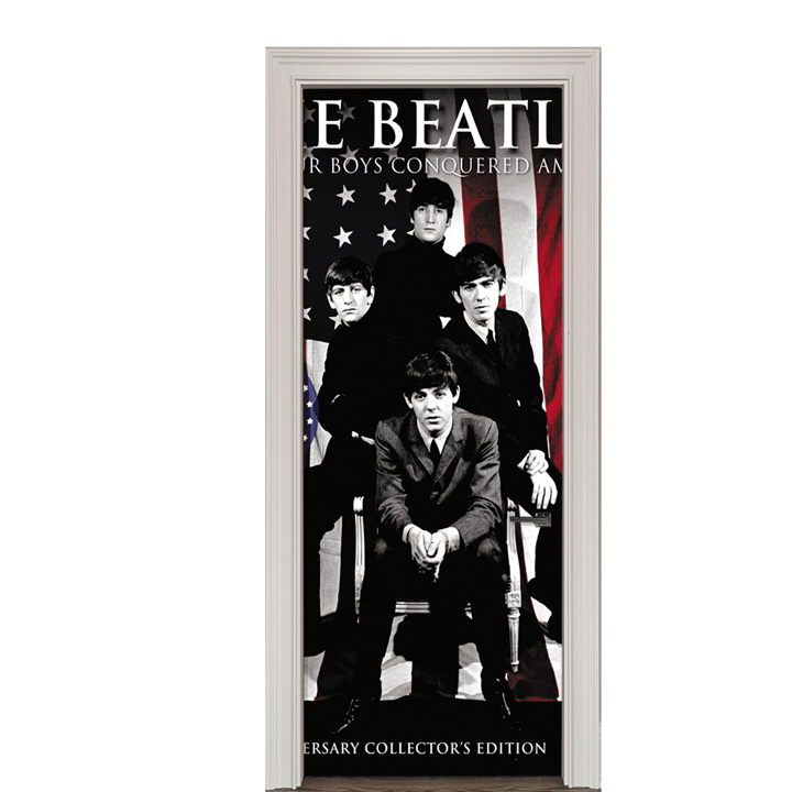 Adesivo de Porta The Beatles