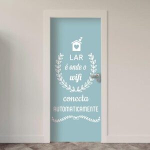 Adesivo de Porta Frases