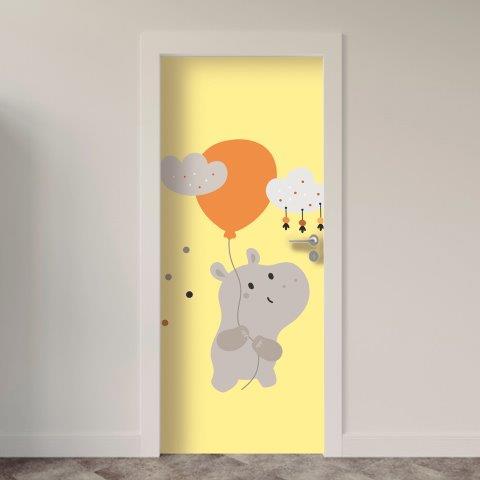 Adesivo de Porta Infantil & Baby